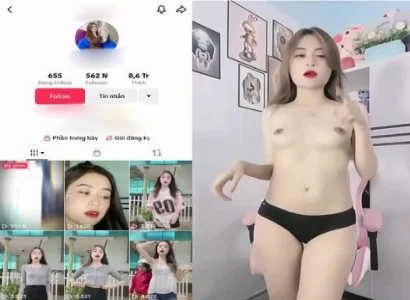 Chịch em Tiktoker da trắng ngon chảy nước miếng